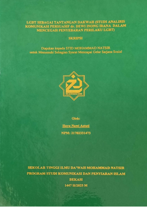 LGBT SEBAGAI TANTANGAN DAKWAH (STUDI ANALISIS KOMUNIKASI PERSUASIF dr. DEWI INONG IRANA DALAM MENCEGAH PENYEBARAN PERILAKU LGBT).pdf