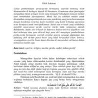Penerapan Syari’at Islam di Desa Padang Bulukumba Sulawesi Selatan