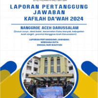 LPJ Kafilah Dakwah di Desa Balai Aceh Singkil NAD